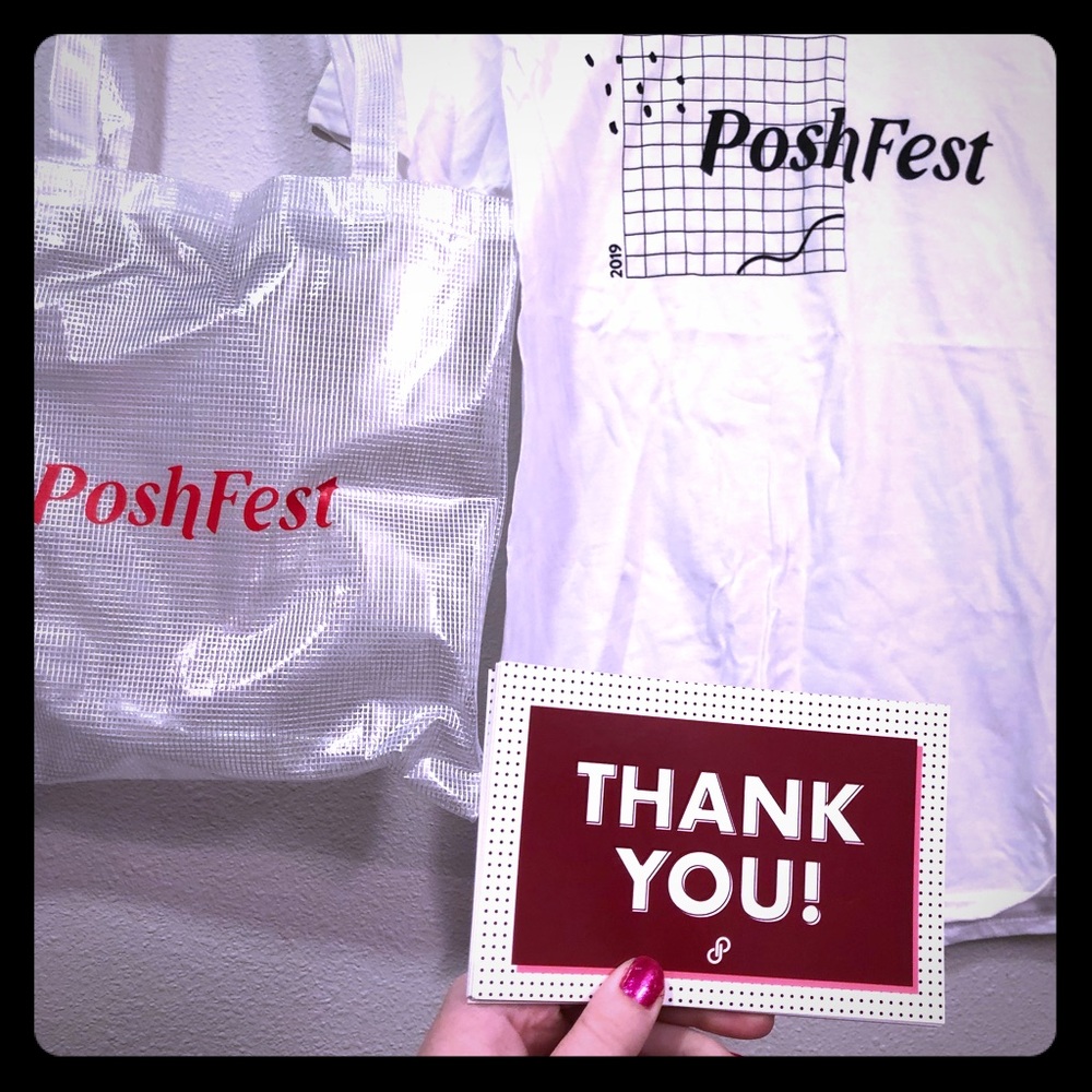 Poshfest Bag and Shirt Small